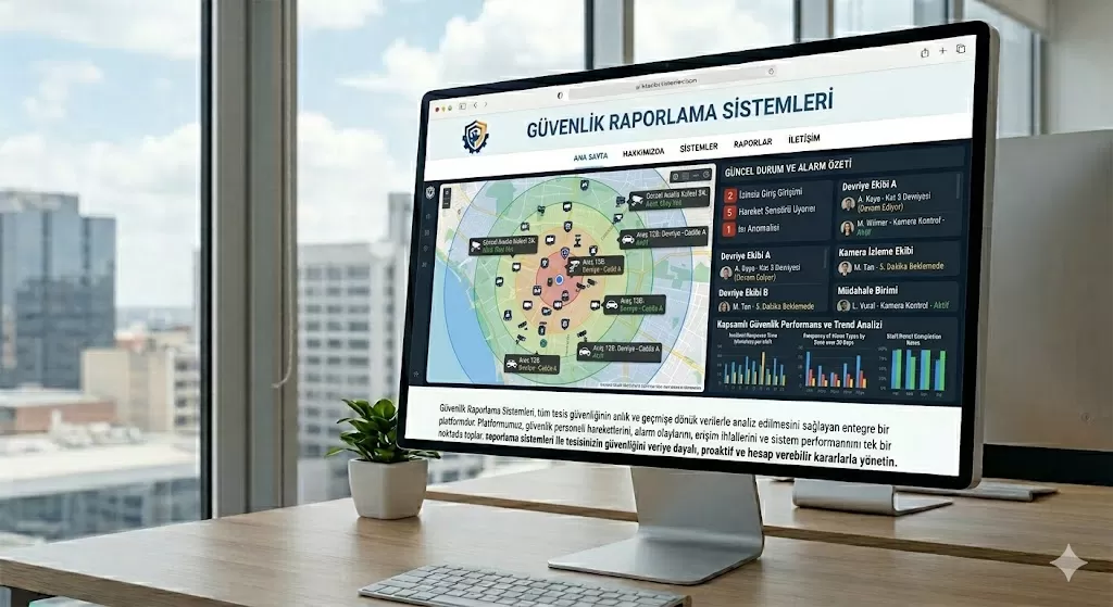 Bekçi tur yazılımı ile devriye raporları